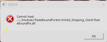 Cannot load DLL file error